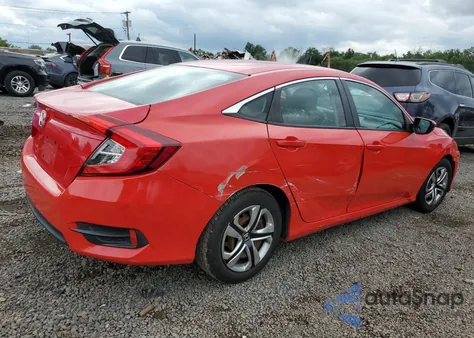 2016 Honda Civic Lx z USA, uszkodzony, nr VIN 2HGFC2F55GH513820